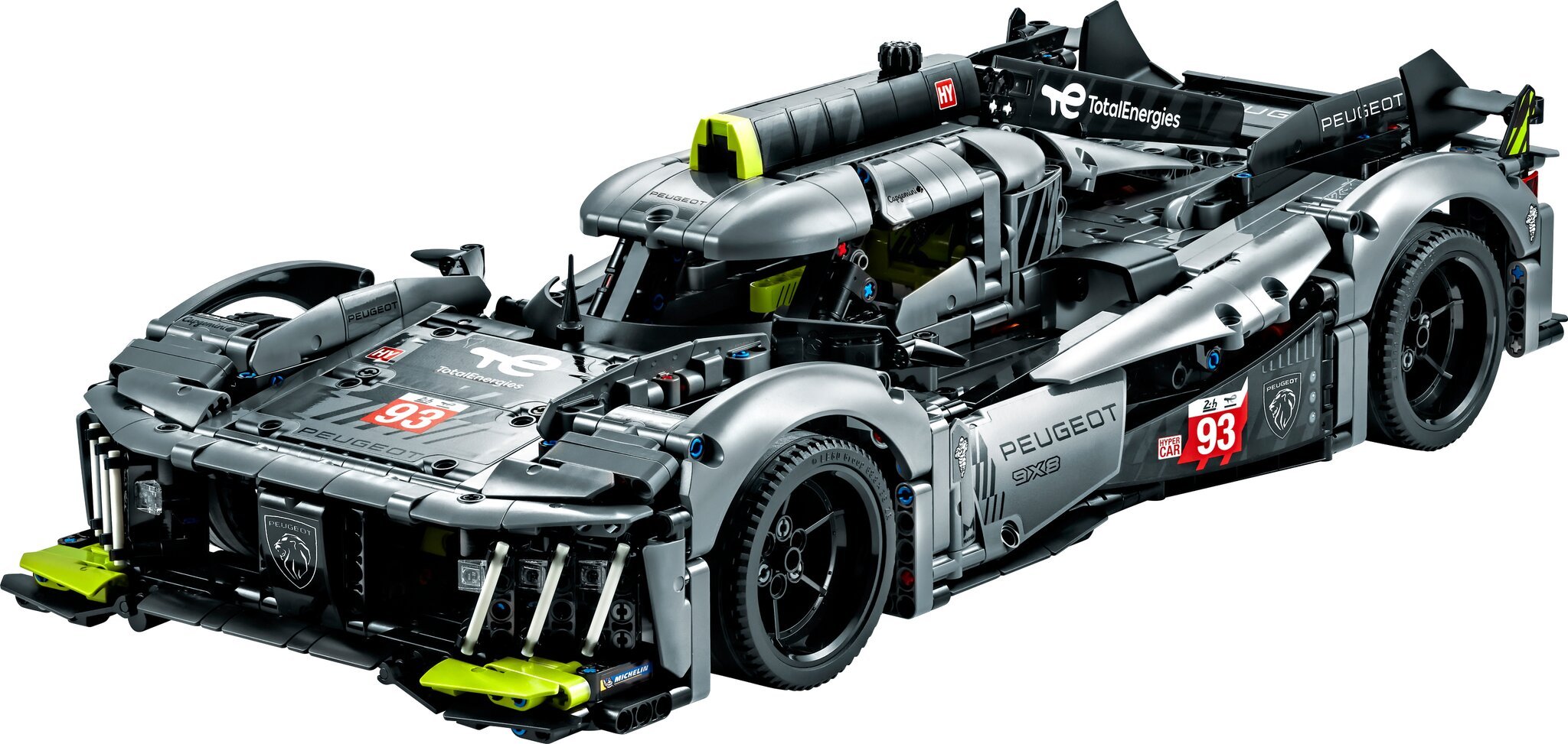 42156 LEGO® Technic Peugeot 9X8 24H Le Mans Hybrid Hypercar kaina ir informacija | Konstruktoriai ir kaladėlės | pigu.lt