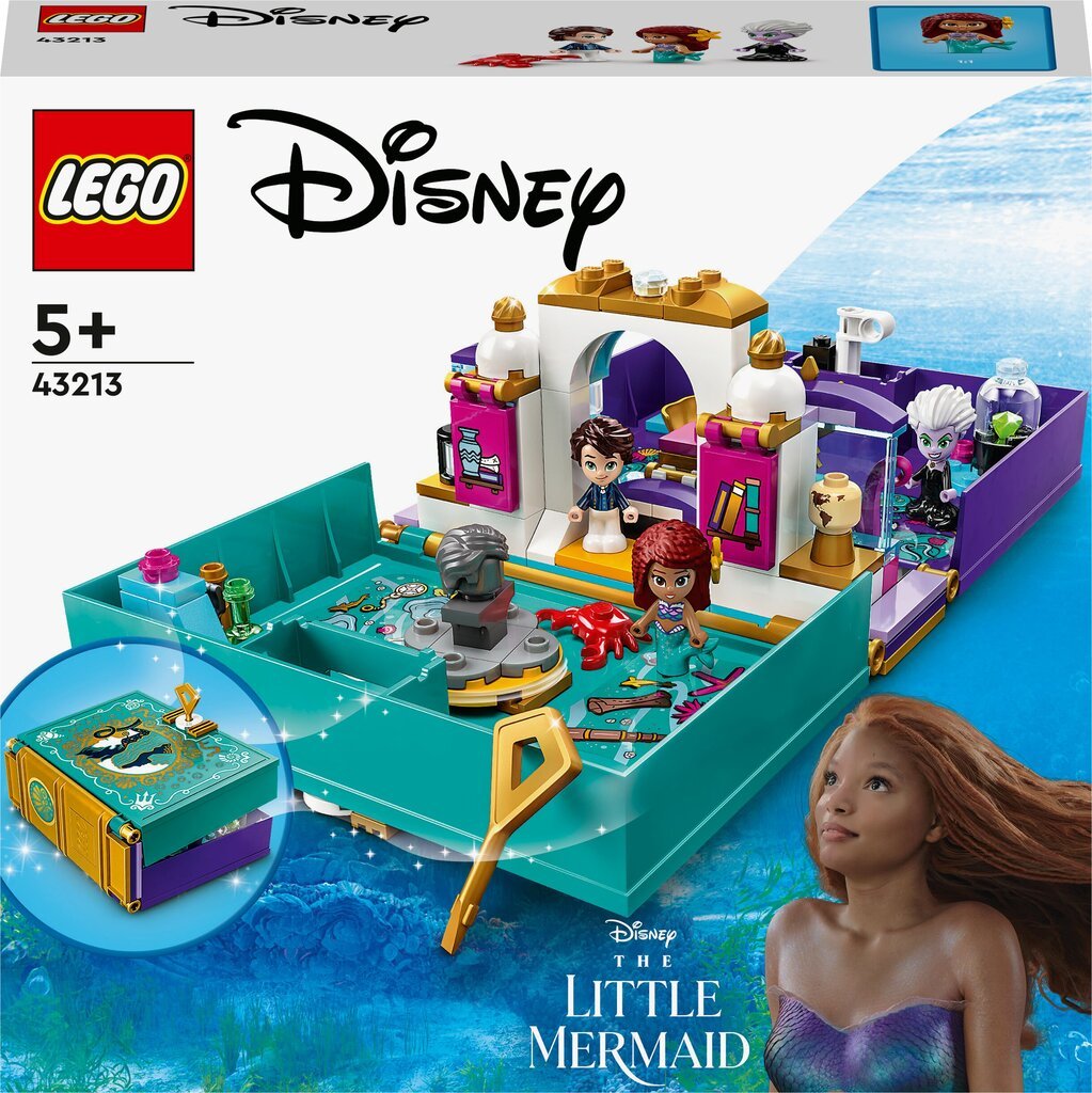 43213 LEGO®│ Disney Knyga „Mažosios undinėlės istorija“ kaina ir informacija | Konstruktoriai ir kaladėlės | pigu.lt