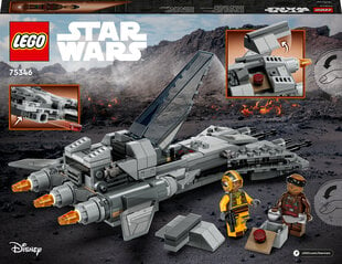 75346 LEGO® Star Wars Пиратский курносый истребитель цена и информация | Конструкторы и кубики | pigu.lt
