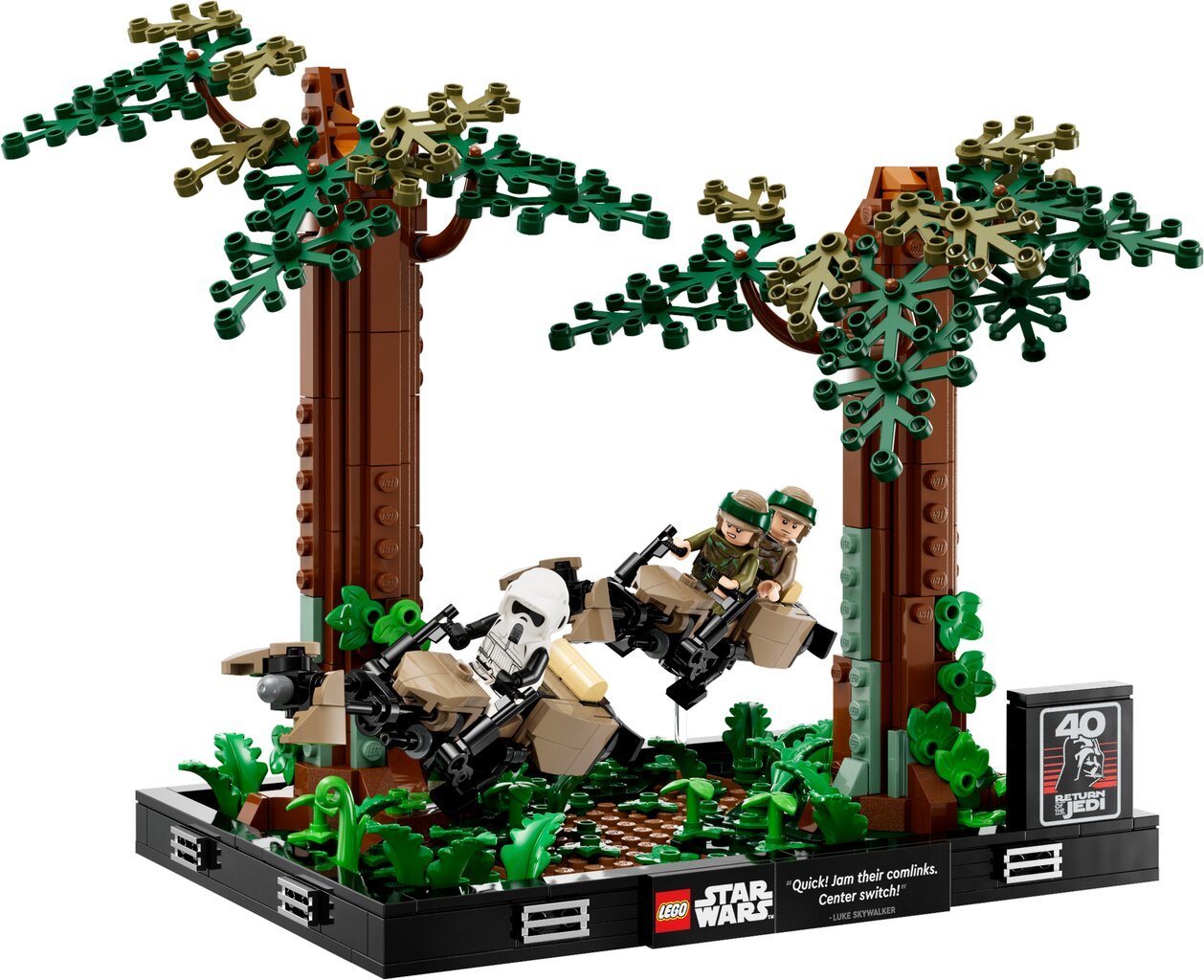 75353 LEGO® Star Wars Endoro™ greitaeigio motociklo gaudynių diorama kaina ir informacija | Konstruktoriai ir kaladėlės | pigu.lt