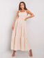 Suknelė moterims Rue Paris 2016103020072, smėlio spalvos kaina ir informacija | Suknelės | pigu.lt