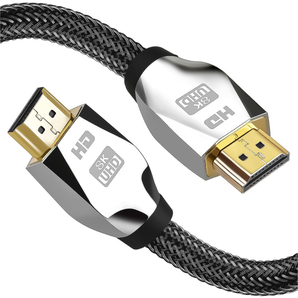 Reagle HDMI 2.1, 1.5m kaina ir informacija | Kabeliai ir laidai | pigu.lt