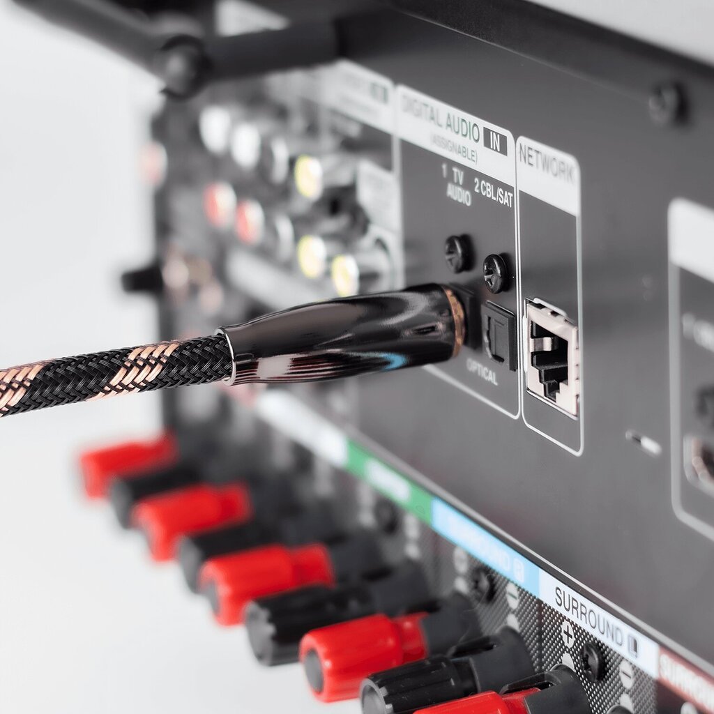 Reagle Toslink Digital Audio 7.1, 5m kaina ir informacija | Kabeliai ir laidai | pigu.lt