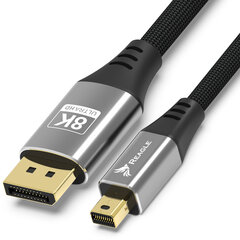 Reagle DisplayPort 1.4 DP 4K, 2m kaina ir informacija | Kabeliai ir laidai | pigu.lt