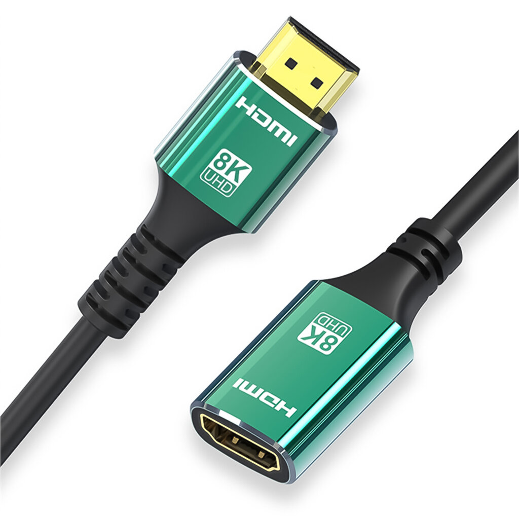 Reagle HDMI 2.1 8K, 0,5m kaina ir informacija | Kabeliai ir laidai | pigu.lt