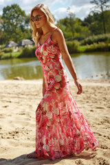 Платье женское Makadamia, розовое цена и информация | Платья | pigu.lt
