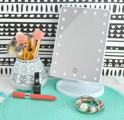Зеркало для макияжа со светодиодной подсветкой Soulima 268 цена и информация | Косметички, косметические зеркала | pigu.lt