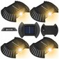 Lauko šviestuvų su saulės baterijomis rinkinys Maxsell, 4vnt kaina ir informacija | Lauko šviestuvai | pigu.lt
