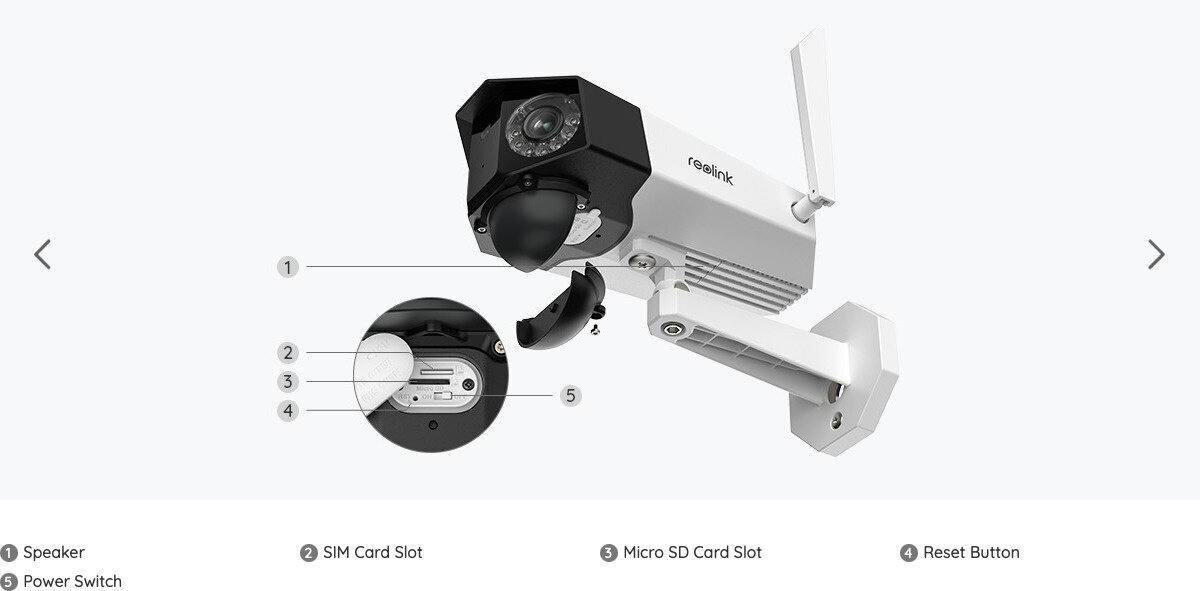 Stebėjimo kamera Reolink kaina ir informacija | Stebėjimo kameros | pigu.lt