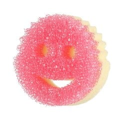 Scrub Daddy Scrub Mommy kempinėlė, rožinė kaina ir informacija | Valymo reikmenys ir priedai | pigu.lt