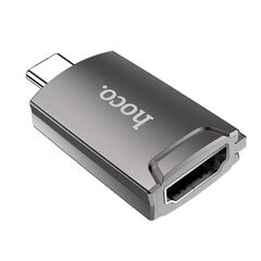 Адаптер Hoco UA19 Type-C to HDMI серый цена и информация | Адаптеры, USB-разветвители | pigu.lt