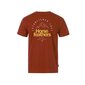 Horsefeathers marškinėliai vyrams Peak Emblem SM1313A, rudi kaina ir informacija | Vyriški marškinėliai | pigu.lt