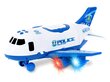 Policijos lėktuvas su transporto priemonėmis Six Six Zero kaina ir informacija | Žaislai berniukams | pigu.lt