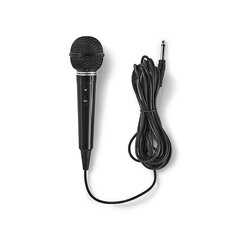 Nedis MPWD01BK Микрофон / 5m / Черный цена и информация | Микрофоны | pigu.lt