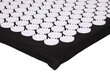 Akupresūros kilimėlis Atom Sports 74x43 cm, juodas kaina ir informacija | Masažo reikmenys | pigu.lt