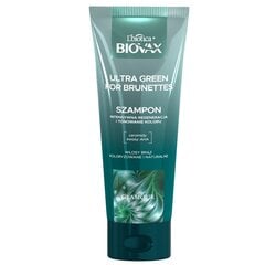 Šampūnas tamsiaplaukėms Biovax Glamour Ultra Green, 200ml цена и информация | Шампуни | pigu.lt