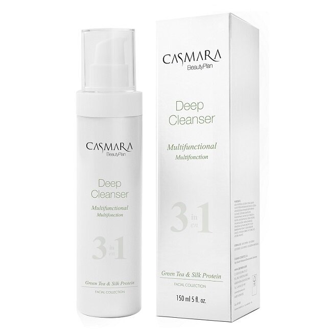 Veido prausiklis Casmara Deep Cleanser 3 in 1, 150 ml цена и информация | Veido prausikliai, valikliai | pigu.lt