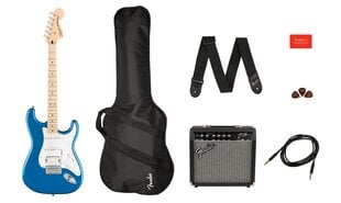 Elektrinės gitaros komplektas Fender Affinity Strat HSSsu+ Frontman 15G kaina ir informacija | Gitaros | pigu.lt