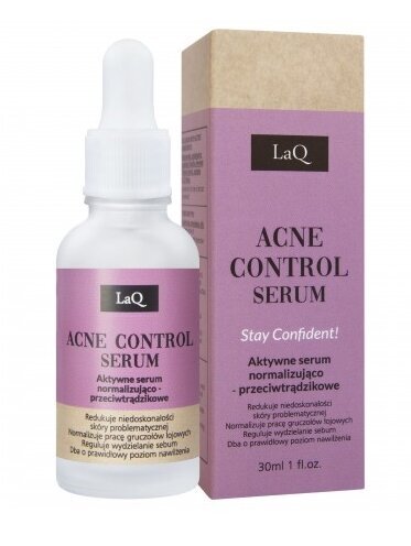 Veido serumas LaQ No3 Acne Control Serum, 30 ml kaina ir informacija | Veido aliejai, serumai | pigu.lt