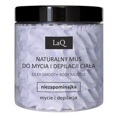 Kūno prausimosi putos LaQ Silky-Smooth body Mousse Forget-Me-Not, 100g kaina ir informacija | Dušo želė, aliejai | pigu.lt