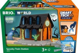 Traukinių stotis Ghost Brio Smart Tech Sound 36007 kaina ir informacija | Žaislai berniukams | pigu.lt