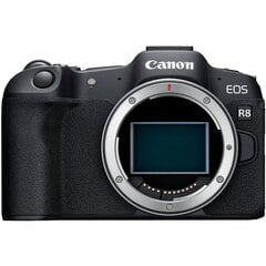 Canon EOS R8 Body (Black) kaina ir informacija | Skaitmeniniai fotoaparatai | pigu.lt