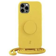 Etui JE PopGrip iPhone 12|12 Pro 6,1" żółty|rabbit`s paw 30089 (Just Elegance) цена и информация | Чехлы для телефонов | pigu.lt