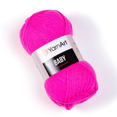 Пряжа для вязания YarnArt Baby 50 г, цвет 174 цена и информация | Принадлежности для вязания | pigu.lt