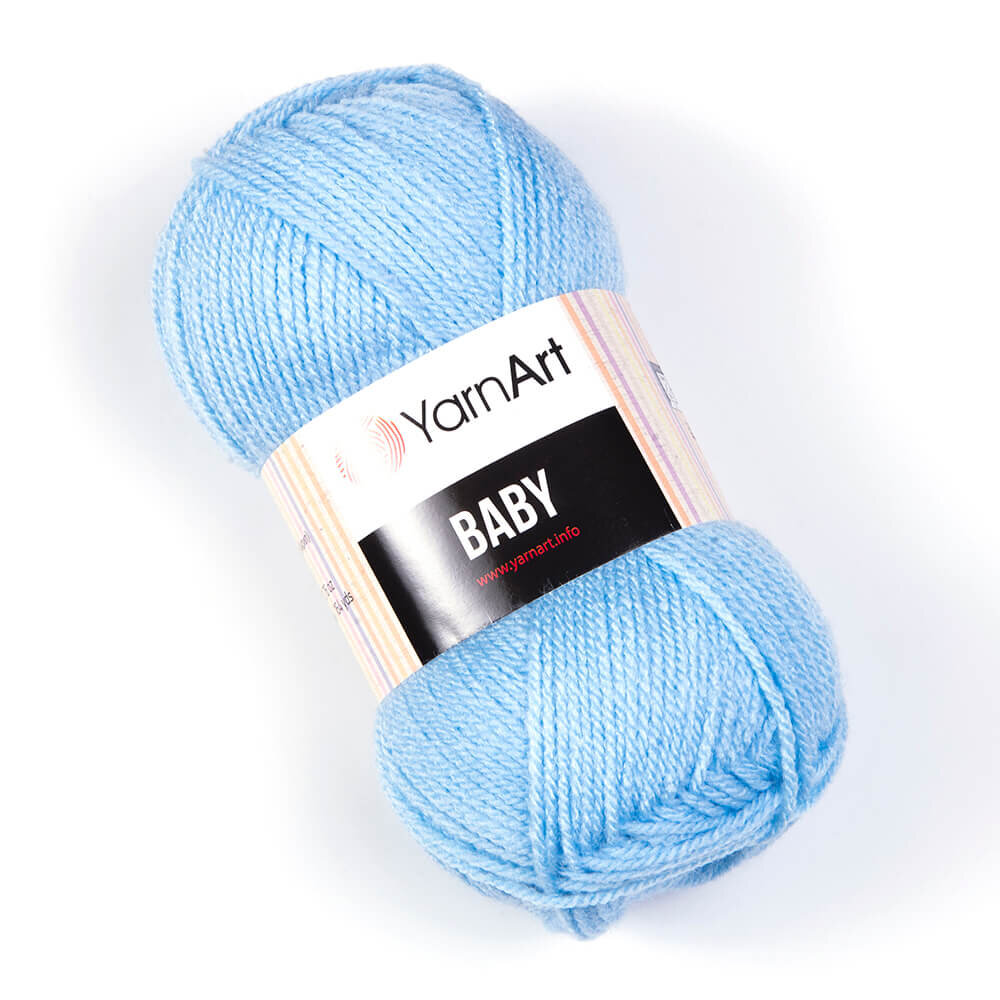 YarnArt Fable Fur Yarn- Blue - 974