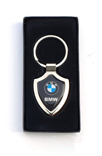 Raktų pakabukas su logotipu BMW, sidabrinis kaina | pigu.lt