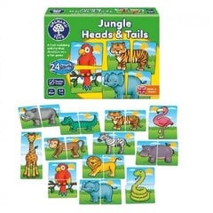 Žaidimas vaikams Džiunglės: galvos ir uodegos, EN kaina ir informacija | Stalo žaidimai, galvosūkiai | pigu.lt