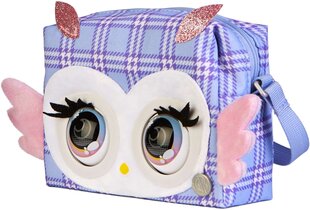 Interaktyvus krepšys pelėdos Purse Pets Hoot Couture Owl цена и информация | Игрушки для девочек | pigu.lt