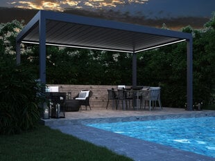 Беседка Pergola 3000x4128 отдельно стоящая цена и информация | Беседки, навесы, тенты | pigu.lt