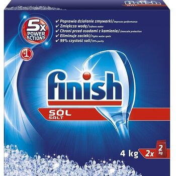 Finish Spec-Salt druska indaplovėms, 4kg x 2 vnt. kaina ir informacija | Indų plovimo priemonės | pigu.lt