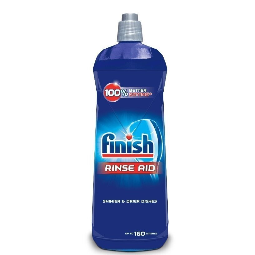 Finish Shine&Dry skalavimo skystis indaplovėms, 800 ml x 12 vnt. цена и информация | Indų plovimo priemonės | pigu.lt