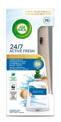 Air Wick A'Fresh oro gaiviklis su prietaisu Marine Breeze, 4 vnt. kaina ir informacija | Oro gaivikliai | pigu.lt