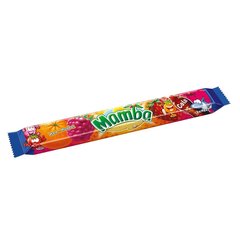 Saldainiai Mamba Fruit 4 Pack, 106g x 24 vnt. kaina ir informacija | Saldumynai | pigu.lt