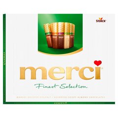 Набор конфетки Merci Crispy Almond 250 g. 10 шт. в пакете цена и информация | Сладости | pigu.lt