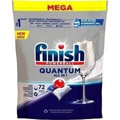 Finish Quantum All in1 tabletės indaplovėms, 144 vnt. kaina ir informacija | Indų plovimo priemonės | pigu.lt