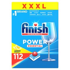 Finish Power Essential Lemon tabletės indaplovėms, 224 vnt. kaina ir informacija | Indų plovimo priemonės | pigu.lt