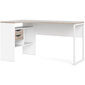 Rašomasis stalas Aatrium, 145x81x76.8 cm, baltas kaina ir informacija | Kompiuteriniai, rašomieji stalai | pigu.lt