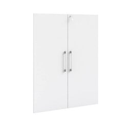 Дверцы шкафа Aatrium Prima, белые цена и информация | Шкафы | pigu.lt