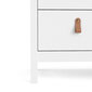 Komoda Aatrium Madrid, 79.7x38.4x82 cm, balta kaina ir informacija | Komodos | pigu.lt