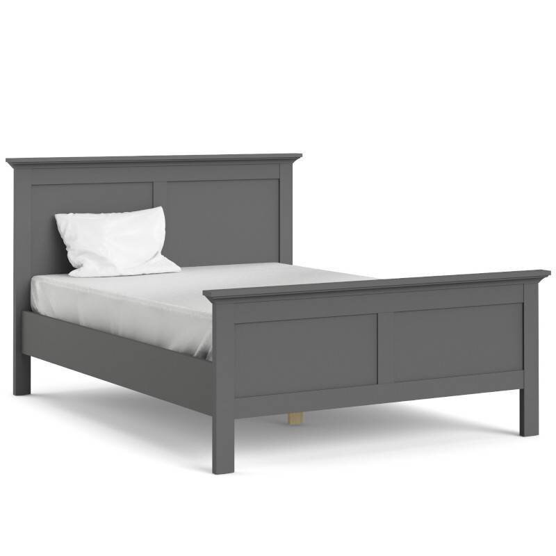 Dvigulė lova Aatrium Paris, 200x158x110 cm, pilka kaina ir informacija | Lovos | pigu.lt