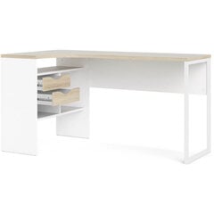 Rašomasis stalas Aatrium, 145x81x76 cm, baltas kaina ir informacija | Kompiuteriniai, rašomieji stalai | pigu.lt
