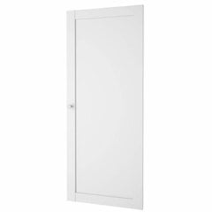 Spintos durys Aatrium Basic, 39x95 cm, baltos kaina ir informacija | Lentynos | pigu.lt