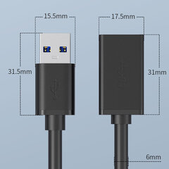 Adapteris USB /USB 3.0, 2 m kaina ir informacija | Adapteriai, USB šakotuvai | pigu.lt