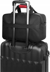 Yниверсальная сумка Zagatto для ручной клади самолета 40x20x25 см 20 л черный цена и информация | Чемоданы, дорожные сумки  | pigu.lt