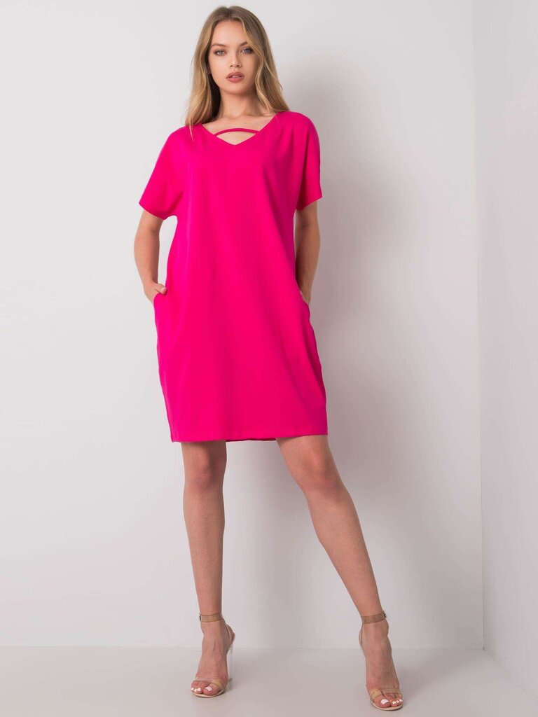 Suknelė moterims Rue Paris 2016102967750, rožinė kaina ir informacija | Suknelės | pigu.lt