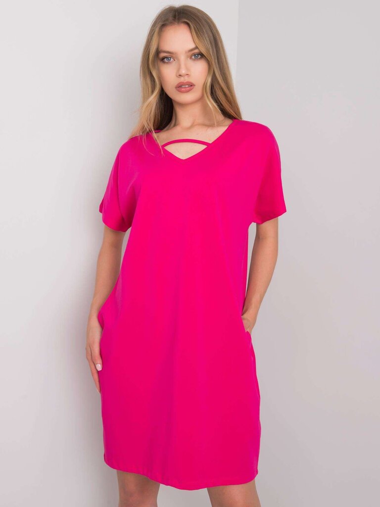 Suknelė moterims Rue Paris 2016102967750, rožinė kaina ir informacija | Suknelės | pigu.lt
